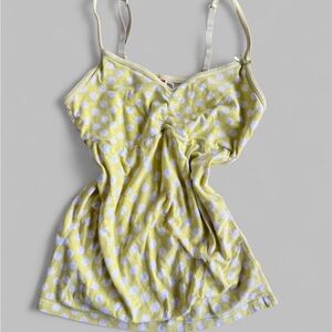 Yellow Polka Dot Women's cami